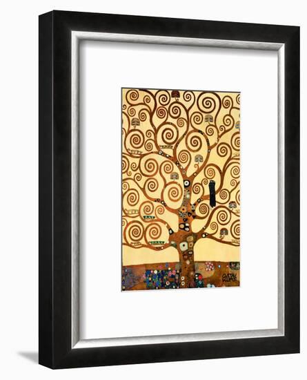 The Tree of Life, Stoclet Frieze, c.1909-Gustav Klimt-Framed Premium Giclee Print