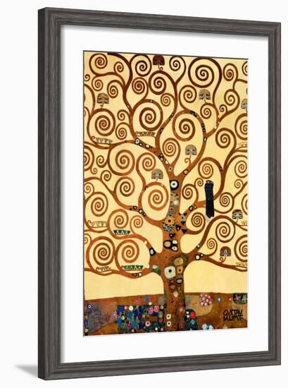 The Tree of Life, Stoclet Frieze, c.1909-Gustav Klimt-Framed Premium Giclee Print