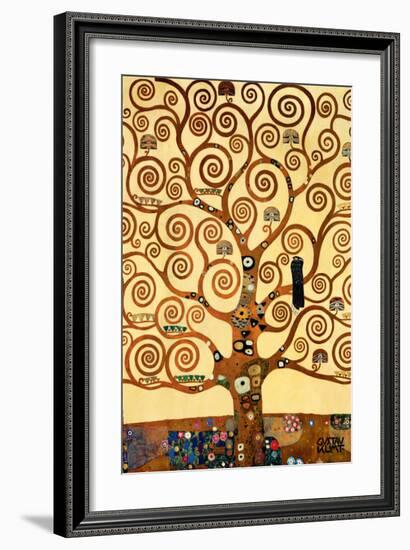 The Tree of Life, Stoclet Frieze, c.1909-Gustav Klimt-Framed Premium Giclee Print