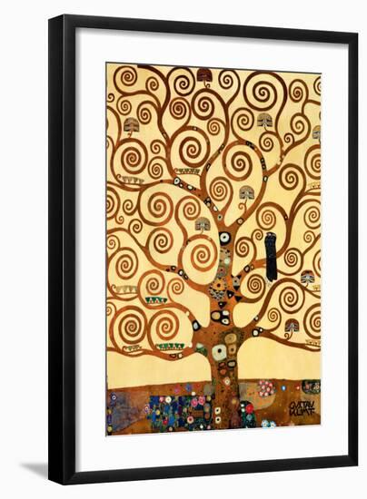 The Tree of Life, Stoclet Frieze, c.1909-Gustav Klimt-Framed Premium Giclee Print