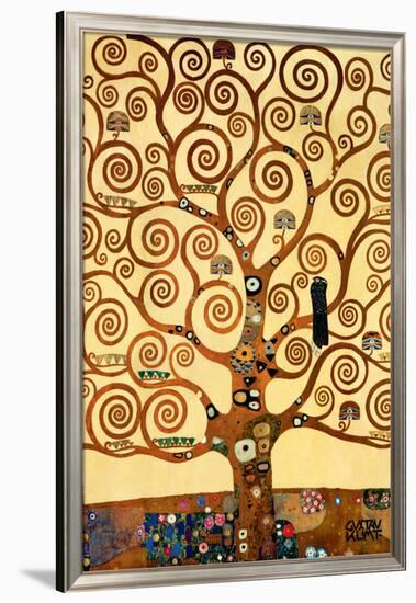 The Tree of Life, Stoclet Frieze, c.1909-Gustav Klimt-Framed Premium Giclee Print