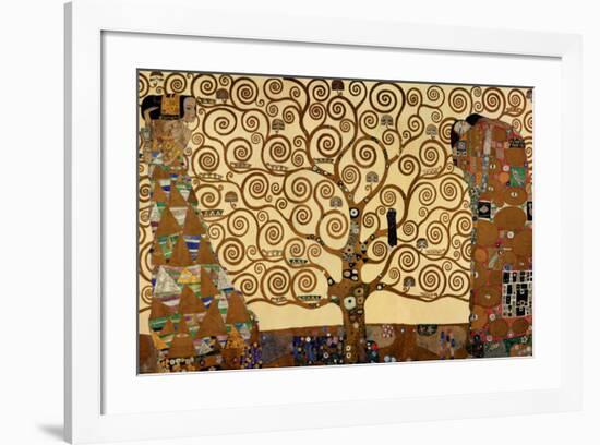 The Tree of Life, Stoclet Frieze, c.1909-Gustav Klimt-Framed Premium Giclee Print