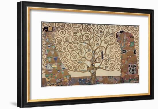 The Tree of Life, Stoclet Frieze, c.1909-Gustav Klimt-Framed Giclee Print