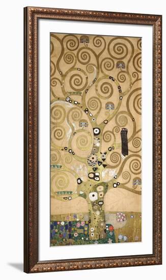 The Tree of Life-Gustav Klimt-Framed Premium Giclee Print