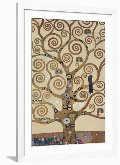 The Tree of Life-Gustav Klimt-Framed Art Print