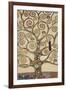 The Tree of Life-Gustav Klimt-Framed Art Print