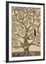 The Tree of Life-Gustav Klimt-Framed Art Print