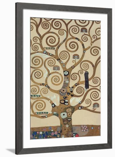 The Tree of Life-Gustav Klimt-Framed Art Print