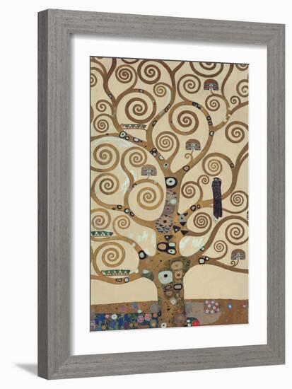 The Tree of Life-Gustav Klimt-Framed Art Print