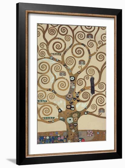 The Tree of Life-Gustav Klimt-Framed Art Print