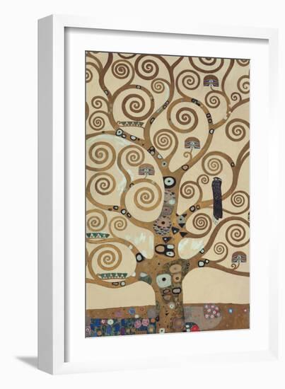 The Tree of Life-Gustav Klimt-Framed Art Print