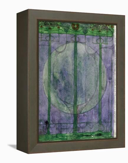 The Tree of Personal Effort-Charles Rennie Mackintosh-Framed Premier Image Canvas