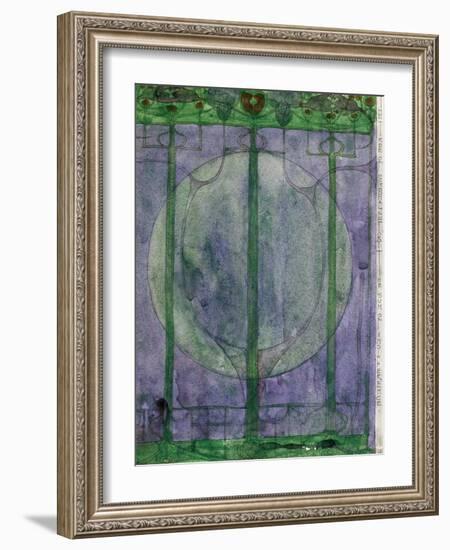 The Tree of Personal Effort-Charles Rennie Mackintosh-Framed Giclee Print