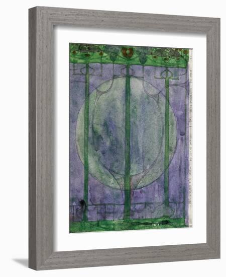 The Tree of Personal Effort-Charles Rennie Mackintosh-Framed Giclee Print