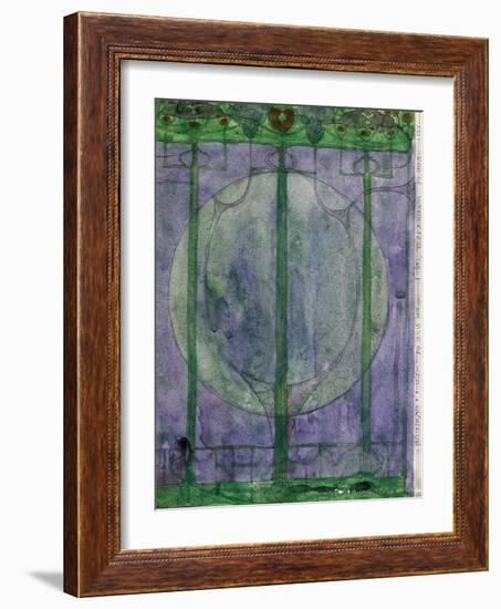 The Tree of Personal Effort-Charles Rennie Mackintosh-Framed Giclee Print