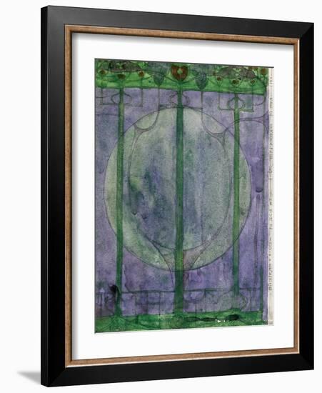 The Tree of Personal Effort-Charles Rennie Mackintosh-Framed Giclee Print