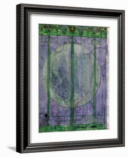 The Tree of Personal Effort-Charles Rennie Mackintosh-Framed Giclee Print