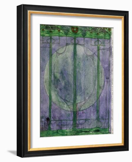 The Tree of Personal Effort-Charles Rennie Mackintosh-Framed Giclee Print