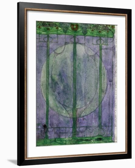 The Tree of Personal Effort-Charles Rennie Mackintosh-Framed Giclee Print