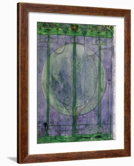 The Tree of Personal Effort-Charles Rennie Mackintosh-Framed Giclee Print