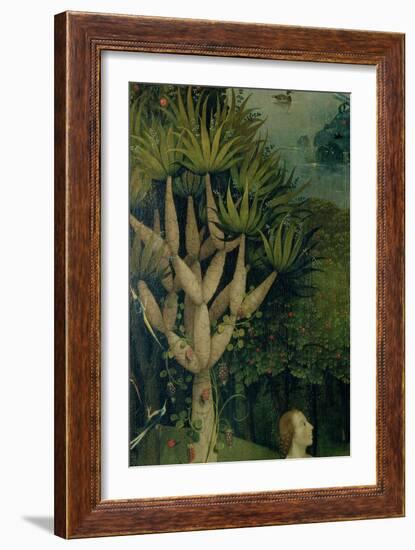 The Tree of the Knowledge of Good and Evil, Fr. the Right Panel of the Garden of Earthly Delights-Hieronymus Bosch-Framed Giclee Print