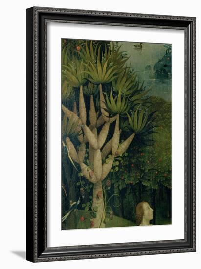 The Tree of the Knowledge of Good and Evil, Fr. the Right Panel of the Garden of Earthly Delights-Hieronymus Bosch-Framed Giclee Print