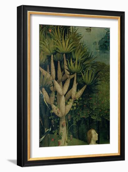 The Tree of the Knowledge of Good and Evil, Fr. the Right Panel of the Garden of Earthly Delights-Hieronymus Bosch-Framed Giclee Print