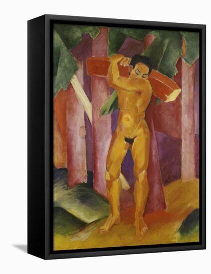 The Tree Porter, 1911-Franz Marc-Framed Premier Image Canvas