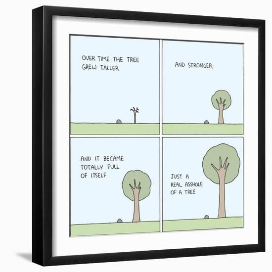 The Tree-Reza Farazmand-Framed Premium Giclee Print