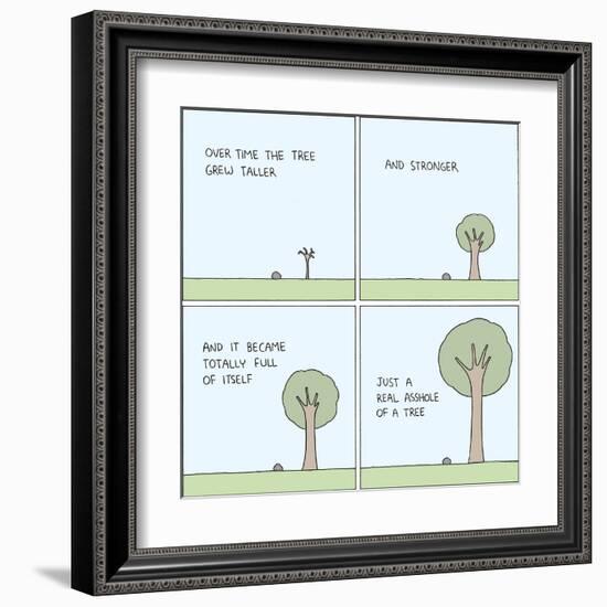 The Tree-Reza Farazmand-Framed Art Print