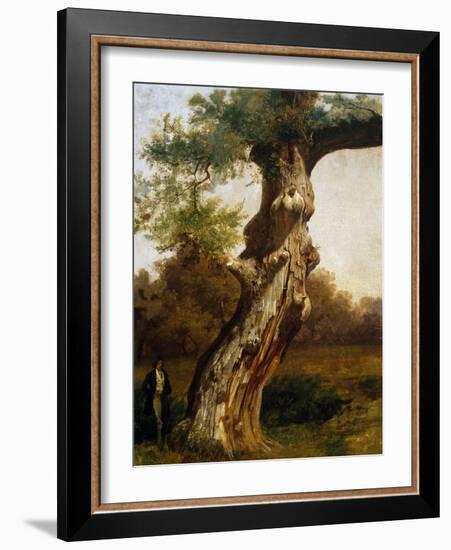 The Tree-Filippo Palizzi-Framed Giclee Print