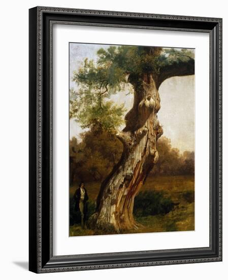 The Tree-Filippo Palizzi-Framed Giclee Print