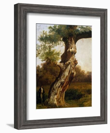 The Tree-Filippo Palizzi-Framed Giclee Print