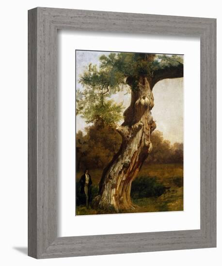 The Tree-Filippo Palizzi-Framed Giclee Print