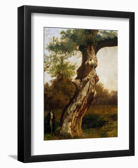 The Tree-Filippo Palizzi-Framed Giclee Print