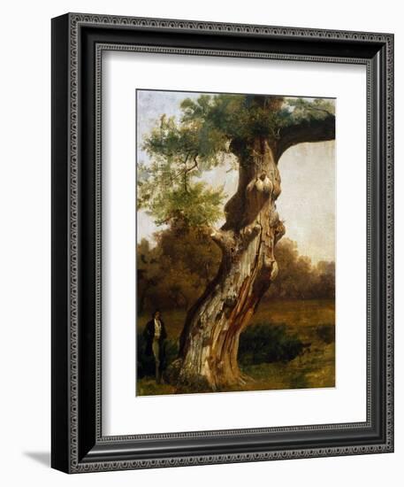 The Tree-Filippo Palizzi-Framed Giclee Print