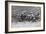 The Trek During the Snowstorm, 1909-Stanley L Wood-Framed Giclee Print