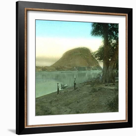 The "Trempealeau National Wildlife Refuge"-Leon, Levy et Fils-Framed Photographic Print