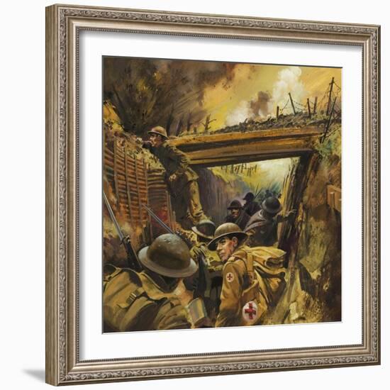 The Trenches-Andrew Howat-Framed Giclee Print