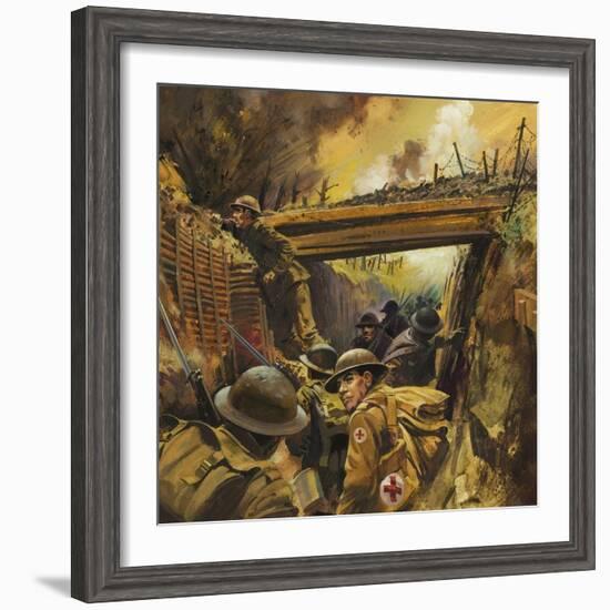 The Trenches-Andrew Howat-Framed Giclee Print