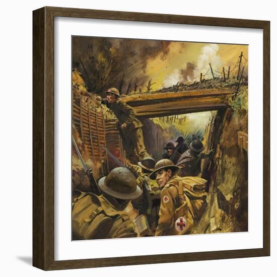 The Trenches-Andrew Howat-Framed Giclee Print