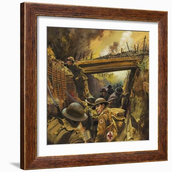 The Trenches-Andrew Howat-Framed Giclee Print