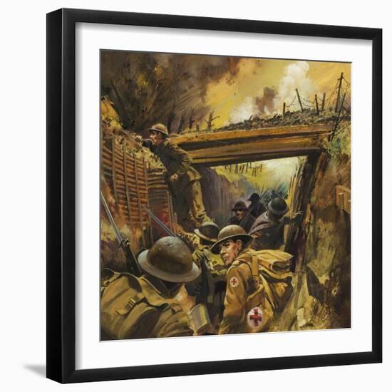 The Trenches-Andrew Howat-Framed Giclee Print