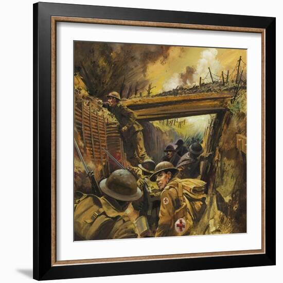 The Trenches-Andrew Howat-Framed Giclee Print