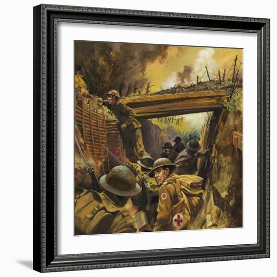 The Trenches-Andrew Howat-Framed Giclee Print