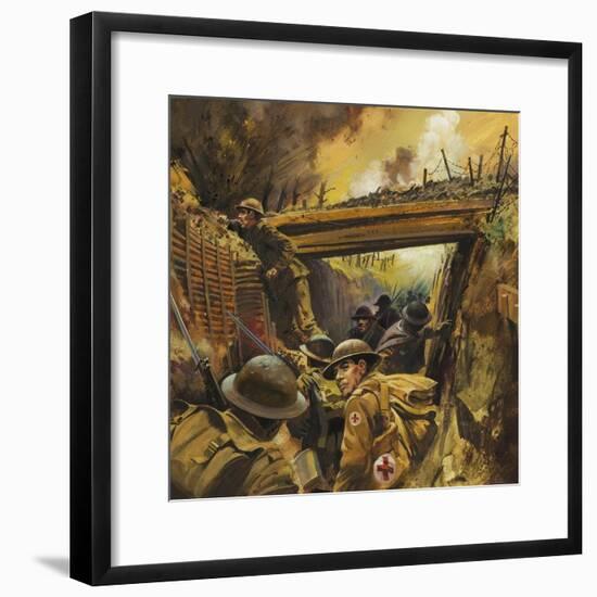 The Trenches-Andrew Howat-Framed Giclee Print