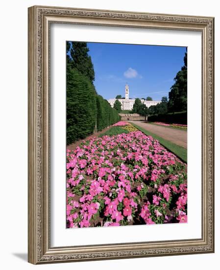 The Trent Building, Nottingham University, University Park, Nottingham, Nottinghamshire, England-Neale Clarke-Framed Photographic Print