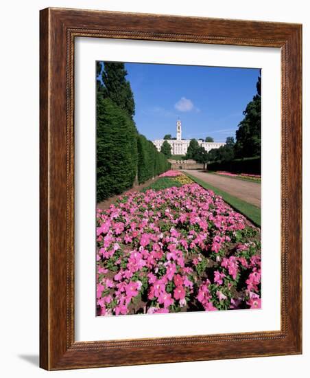 The Trent Building, Nottingham University, University Park, Nottingham, Nottinghamshire, England-Neale Clarke-Framed Photographic Print