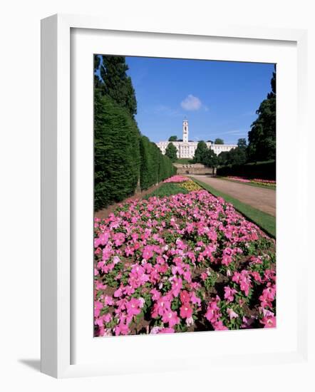 The Trent Building, Nottingham University, University Park, Nottingham, Nottinghamshire, England-Neale Clarke-Framed Photographic Print