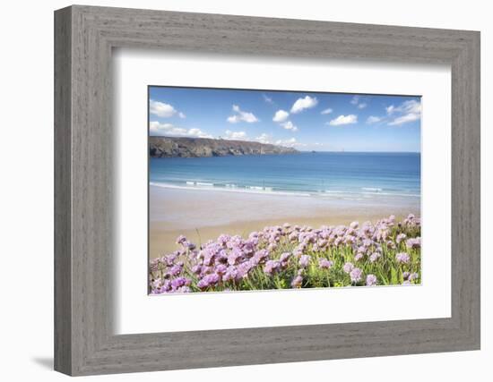 The Trepassed Bay And Beach In Brittany-Philippe Manguin-Framed Photographic Print